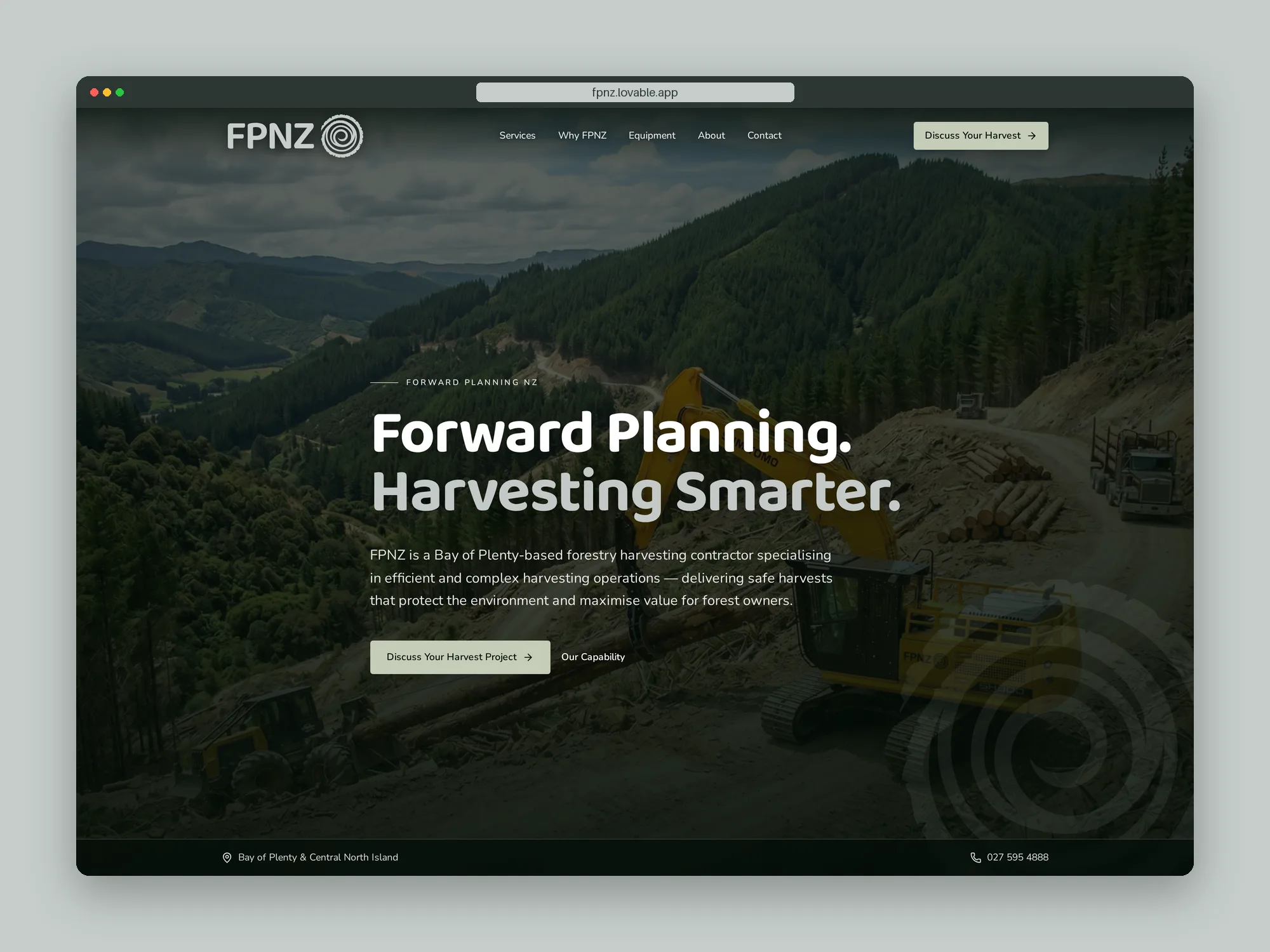 FPNZ - SEO optimised website