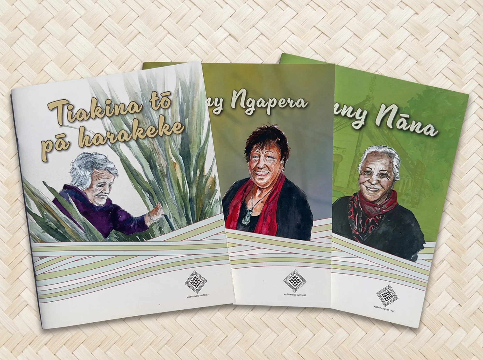 Ngāti Pikiao harakeke legacy books